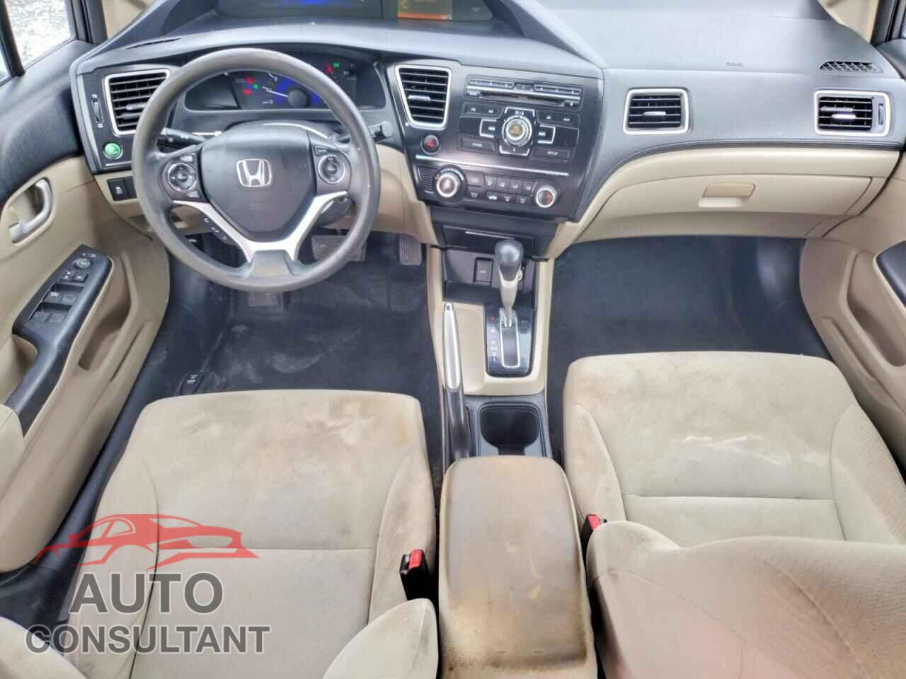 HONDA CIVIC 2013 - 19XFB2F54DE068592