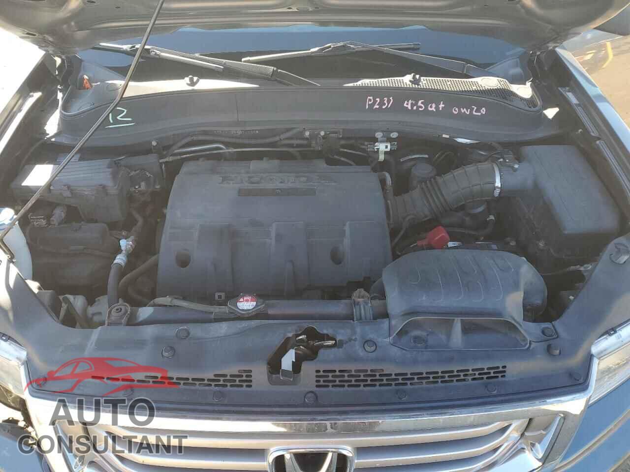 HONDA RIDGELINE 2012 - 5FPYK1F56CB452280