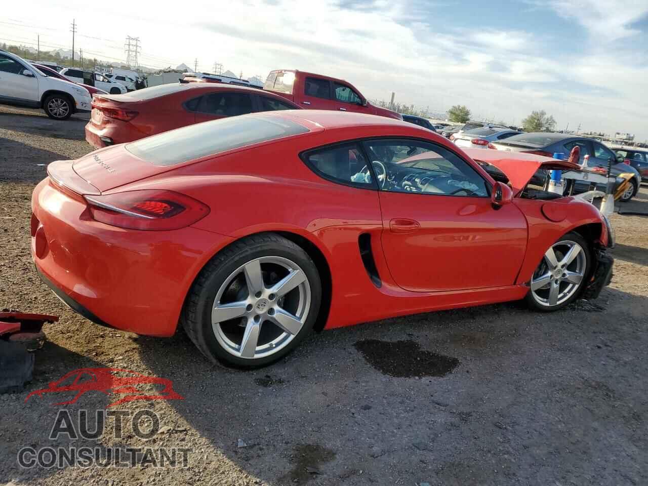 PORSCHE CAYMAN 2015 - WP0AA2A84FK164124