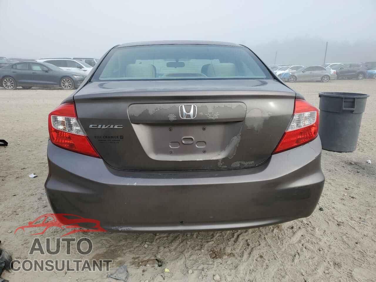 HONDA CIVIC 2012 - 19XFB2F82CE102411