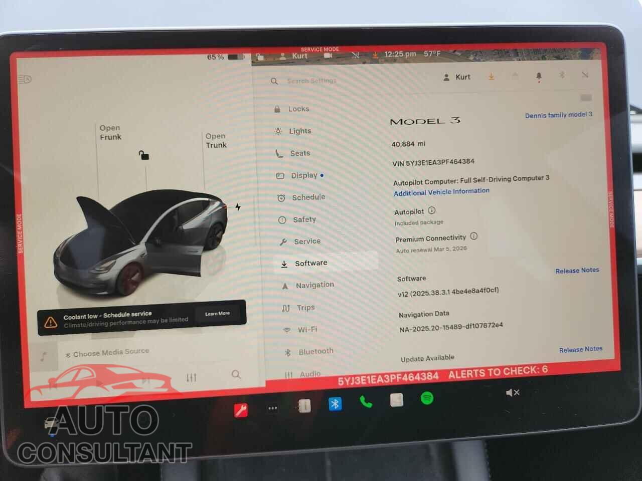 TESLA MODEL 3 2023 - 5YJ3E1EA3PF464384