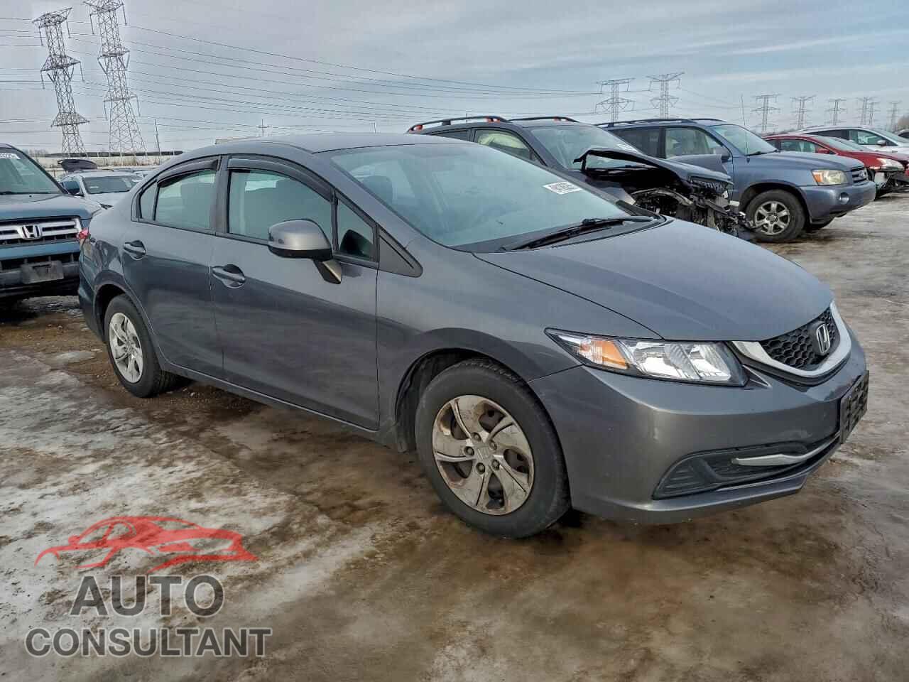 HONDA CIVIC 2013 - 19XFB2F56DE007647