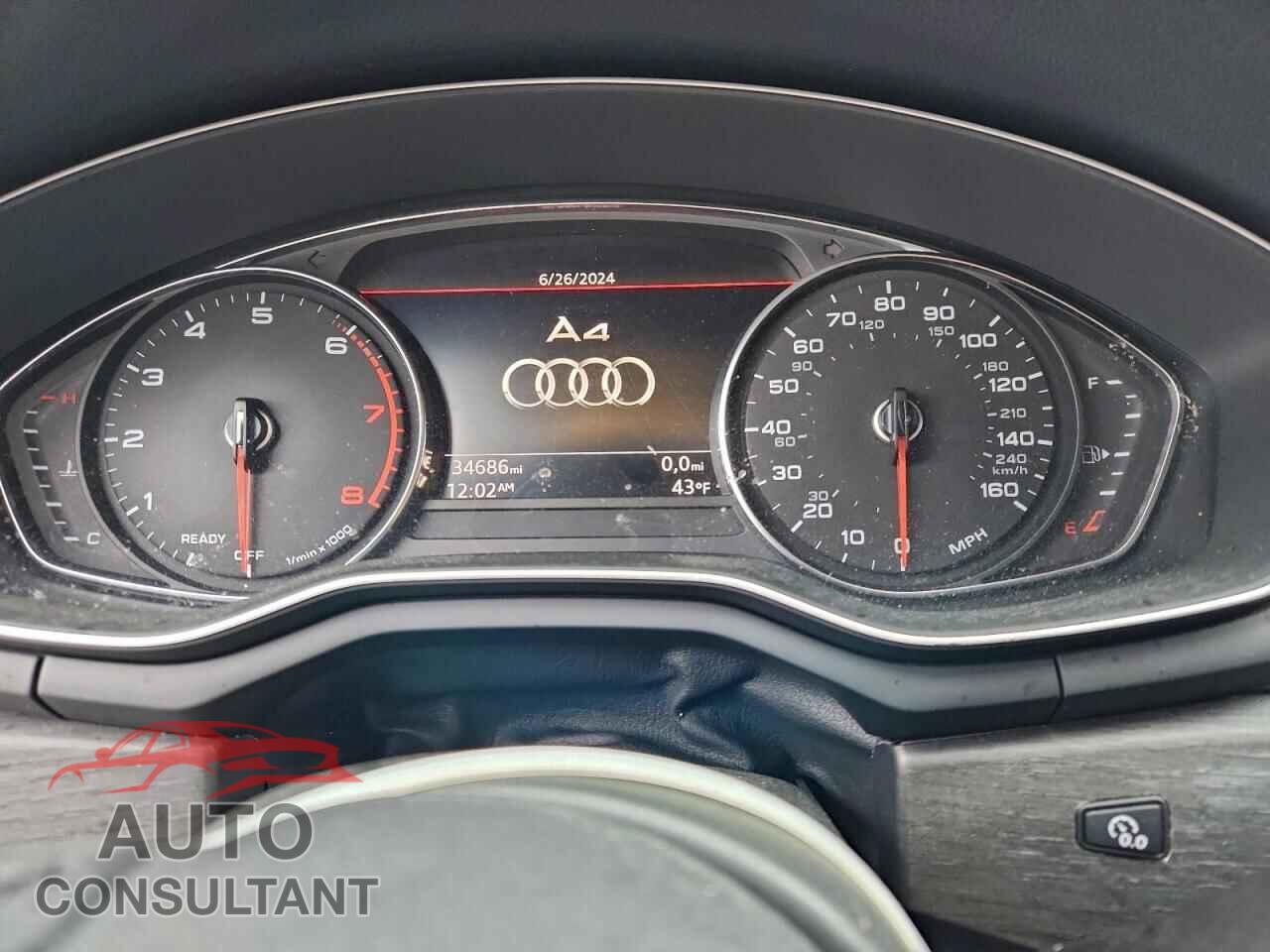 AUDI A4 2019 - WAUGMAF41KN020893