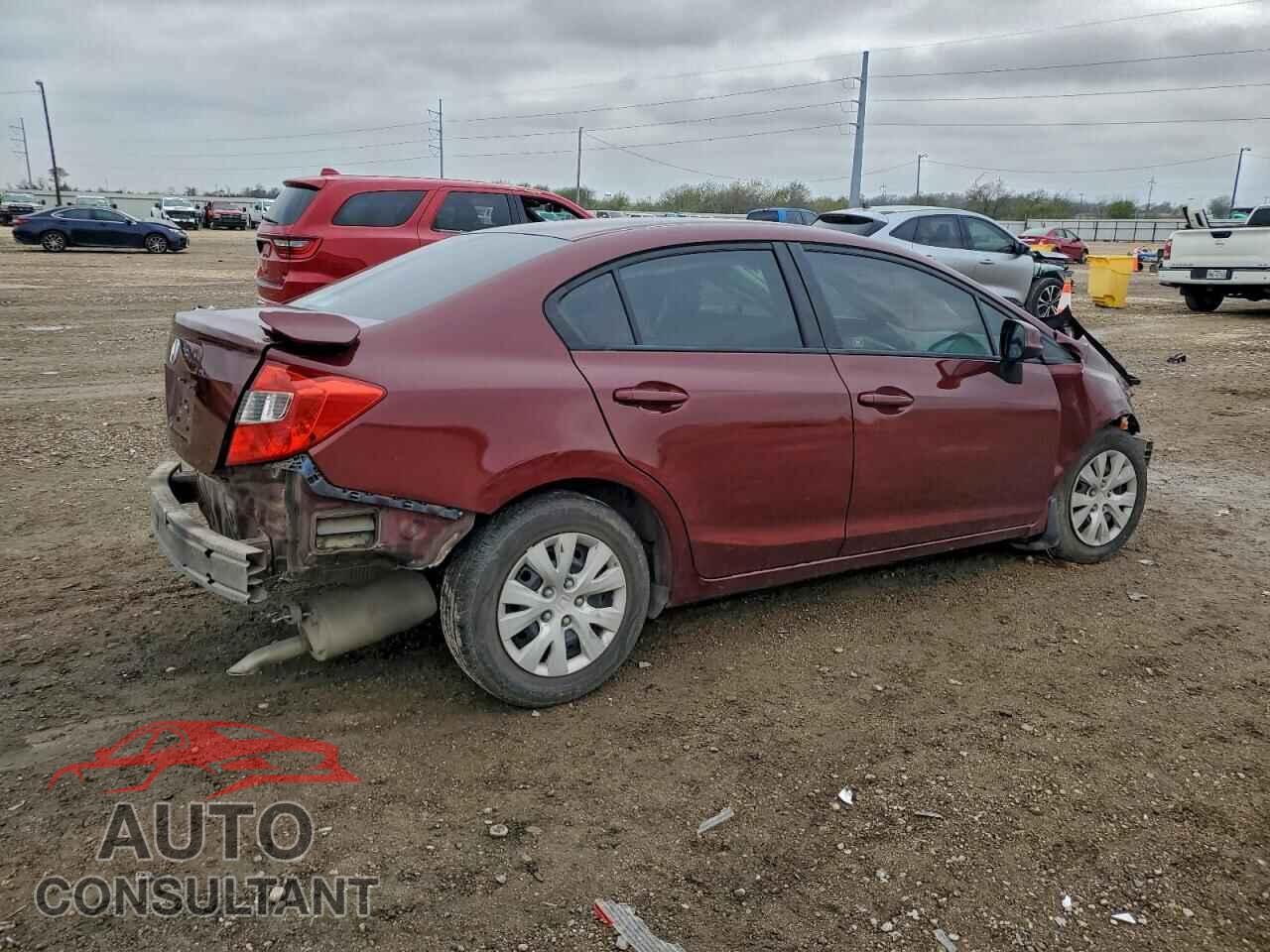HONDA CIVIC 2012 - 2HGFB2F56CH564918