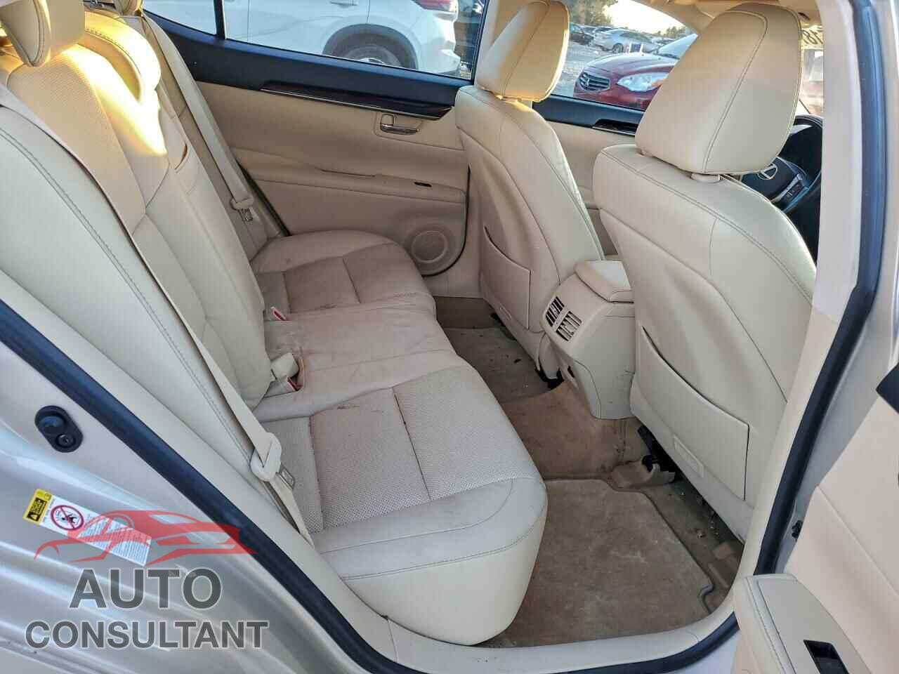 LEXUS ES350 2013 - JTHBK1GG8D2016211