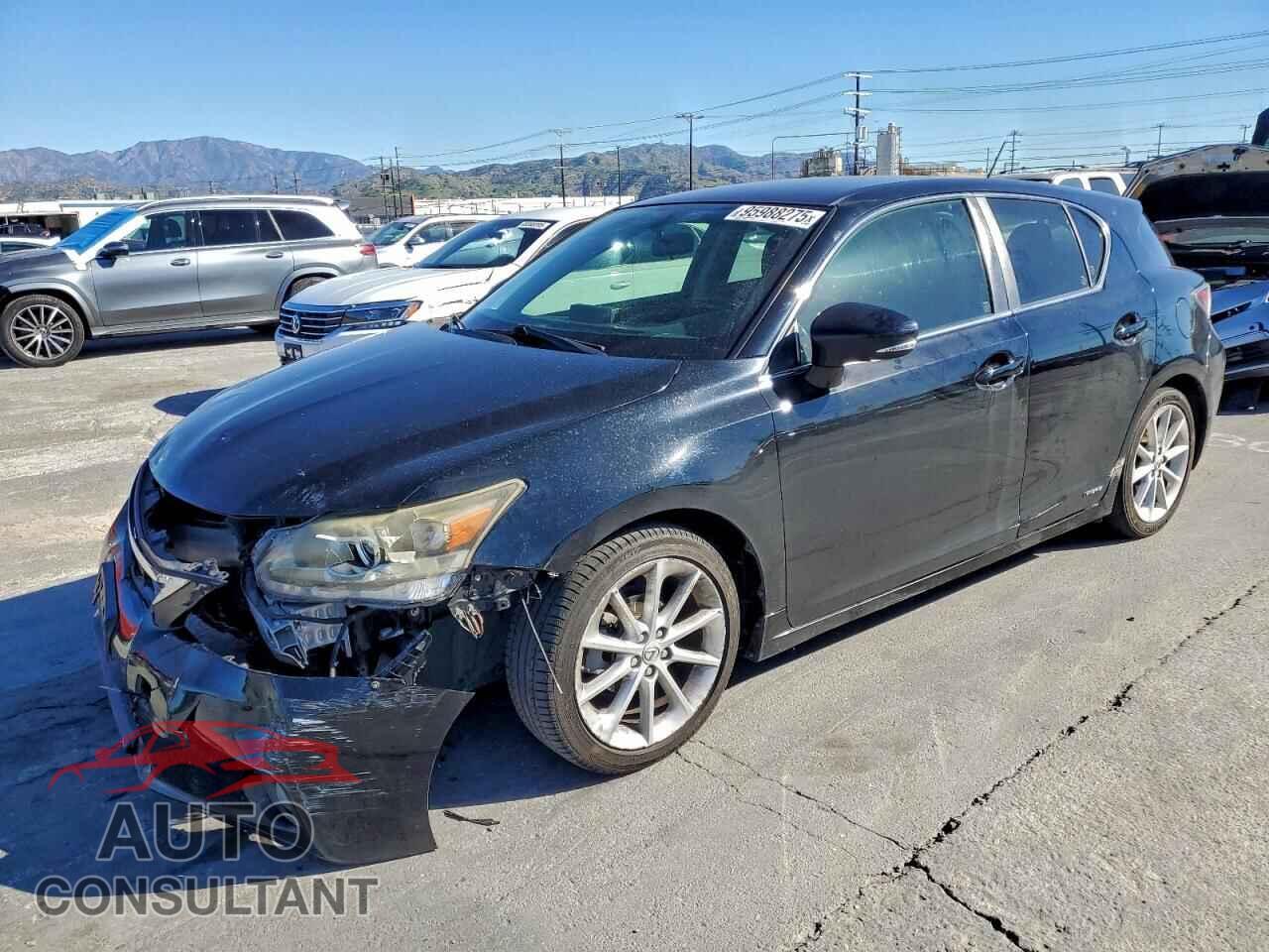 LEXUS CT 200 2012 - JTHKD5BH9C2073632
