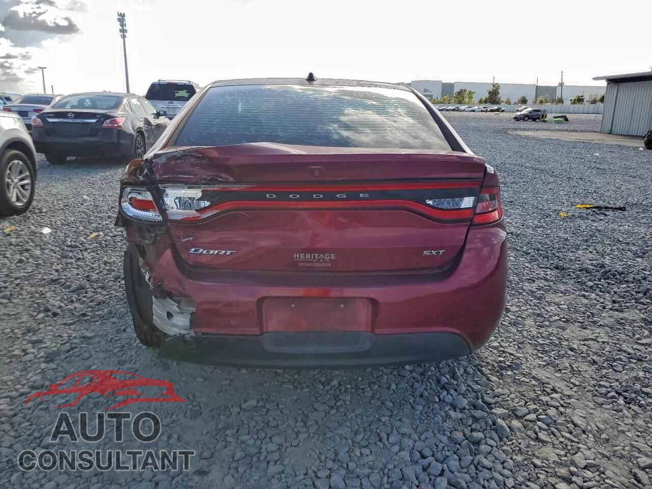 DODGE DART 2015 - 1C3CDFBB3FD375891