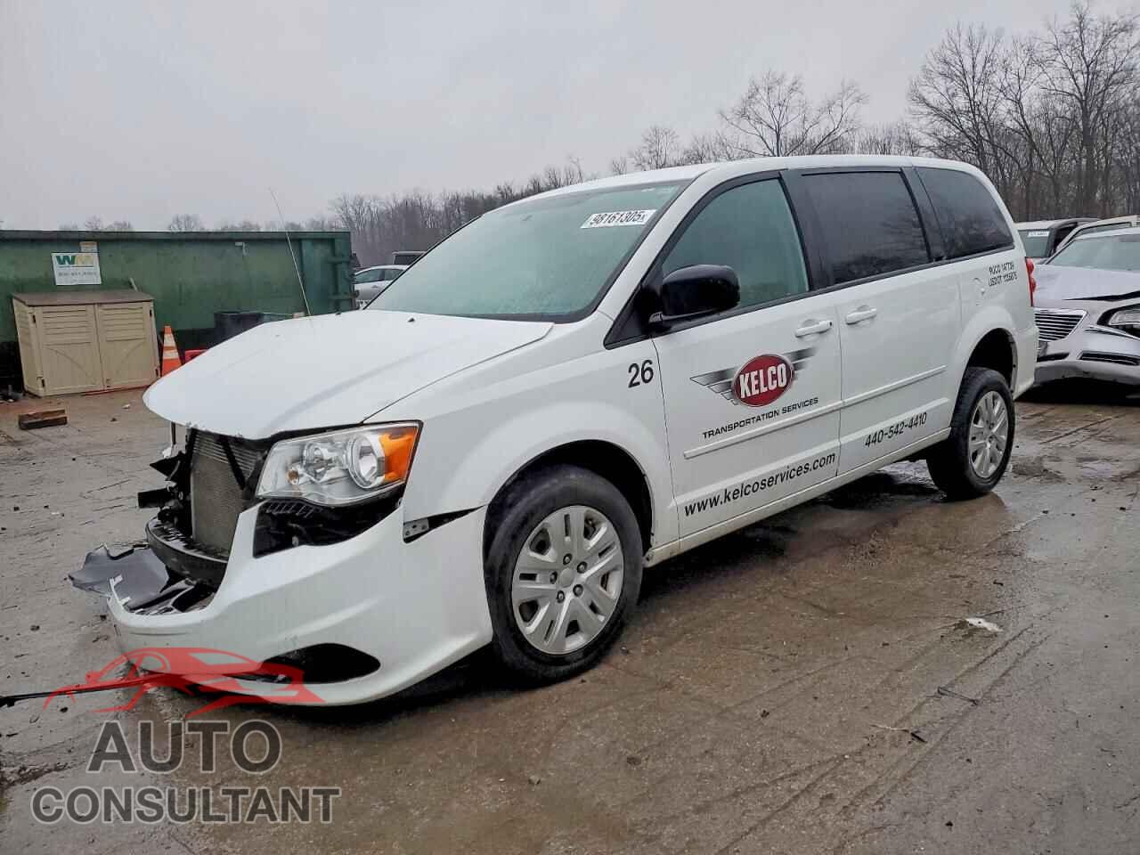 DODGE CARAVAN 2016 - 2C4RDGBG5GR320462