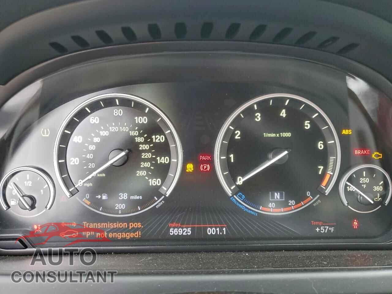 BMW 6 SERIES 2013 - WBA6B2C53DDG66565