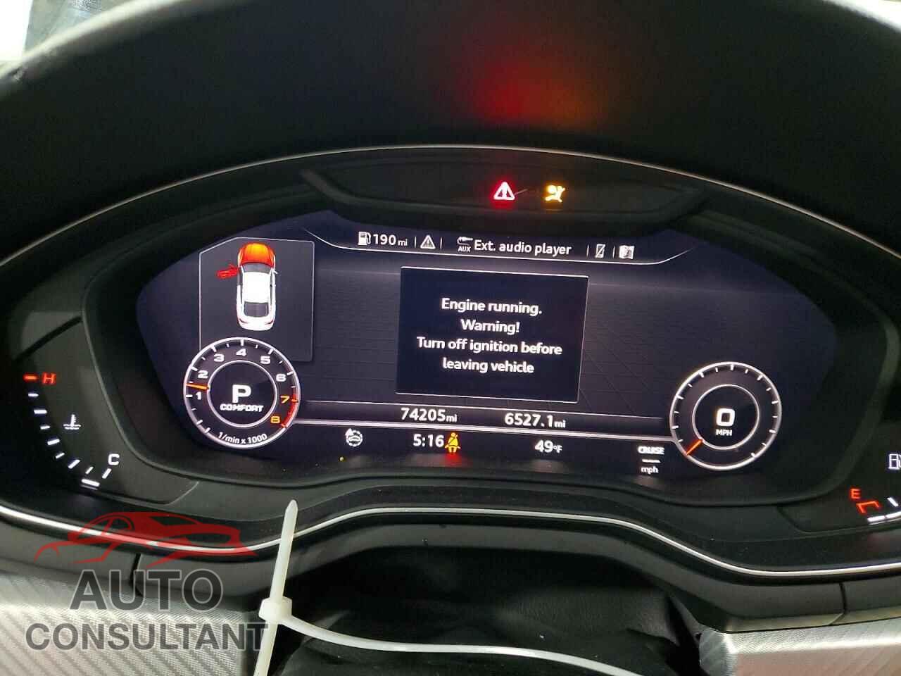 AUDI A5 2018 - WAUBNCF58JA007785