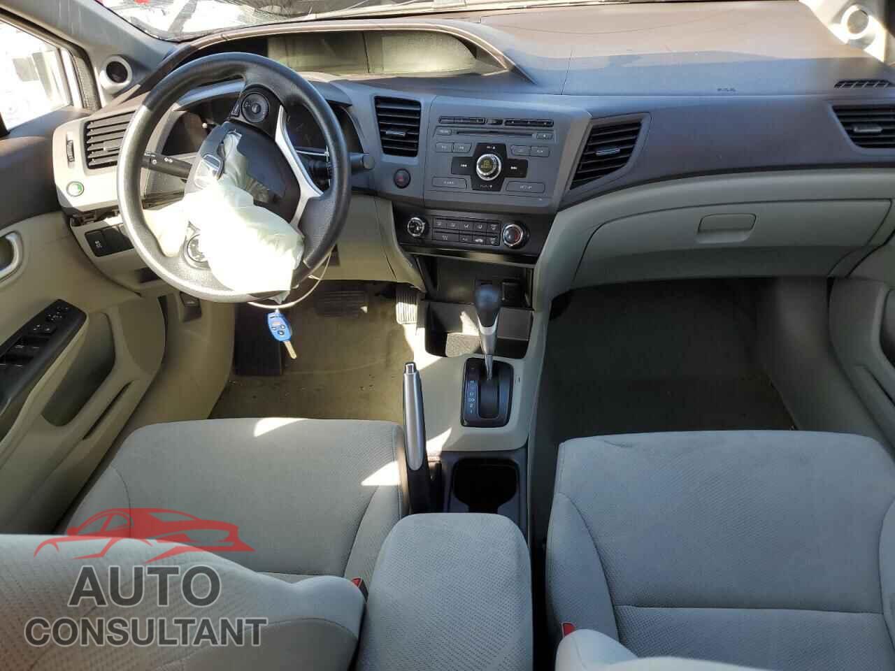 HONDA CIVIC 2012 - 19XFB2F84CE372322