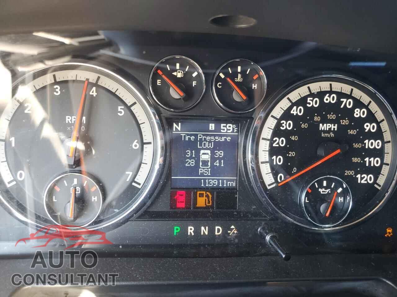 DODGE RAM 1500 2012 - 1C6RD7LT3CS349454