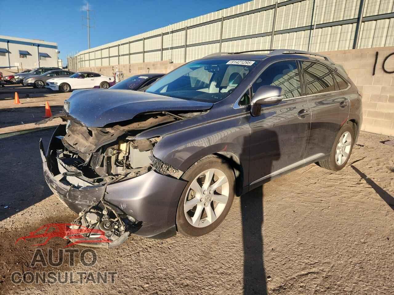 LEXUS RX350 2012 - 2T2BK1BA1CC148050