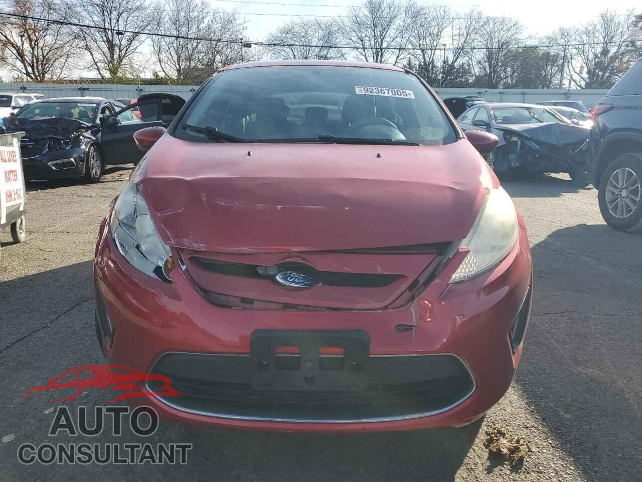 FORD FIESTA 2012 - 3FADP4EJ9CM158687