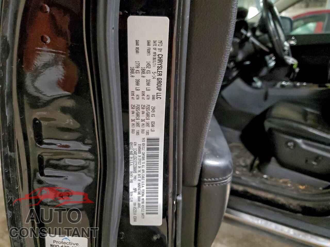 DODGE DURANGO 2014 - 1C4RDJDG1EC538009