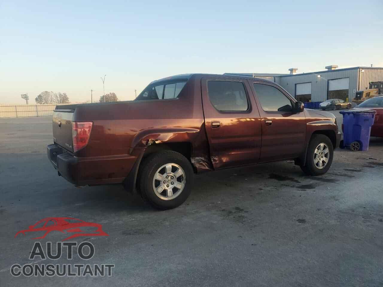 HONDA RIDGELINE 2009 - 5FPYK164X9B102229