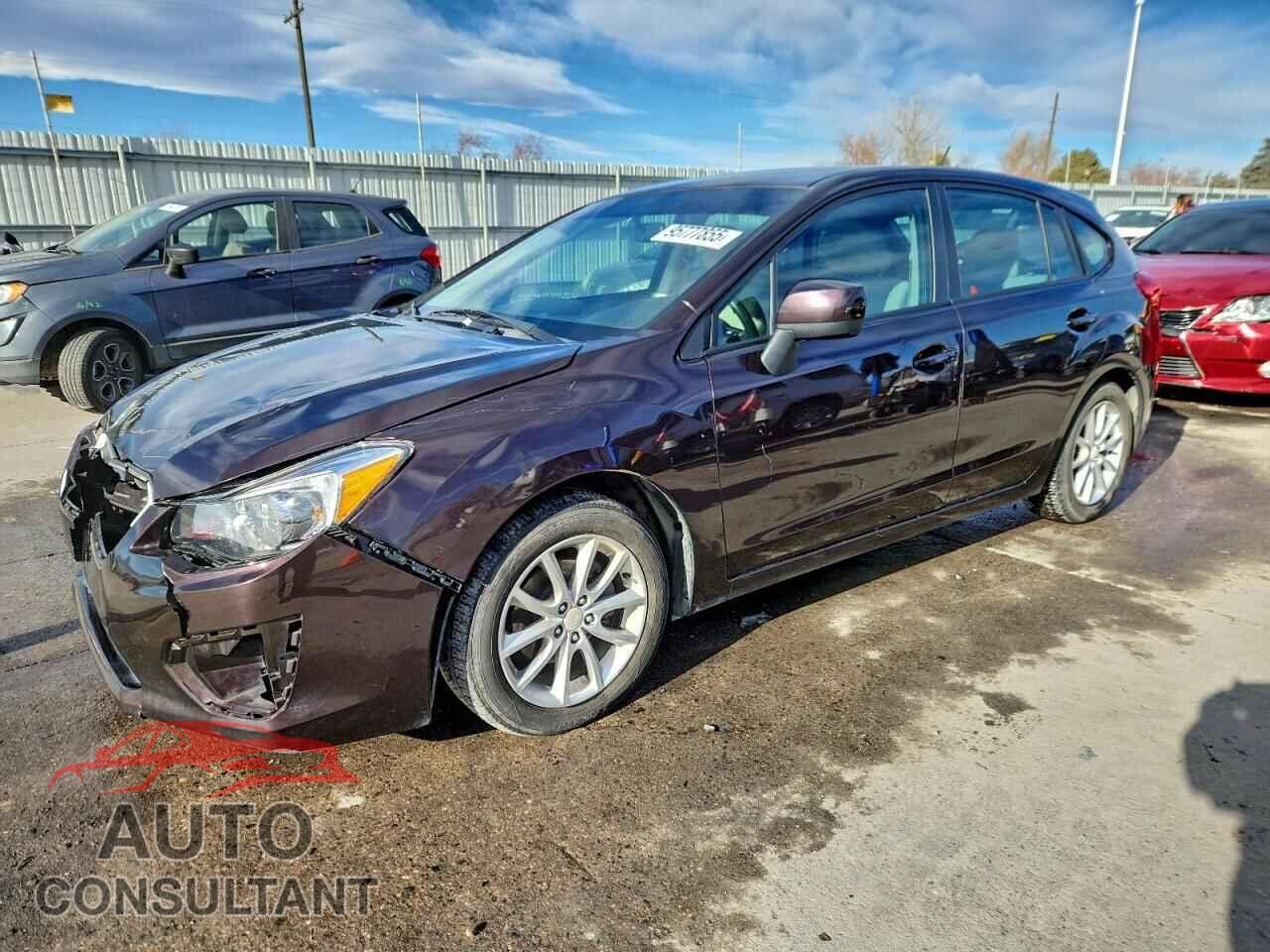 SUBARU IMPREZA 2012 - JF1GPAB64CH224854