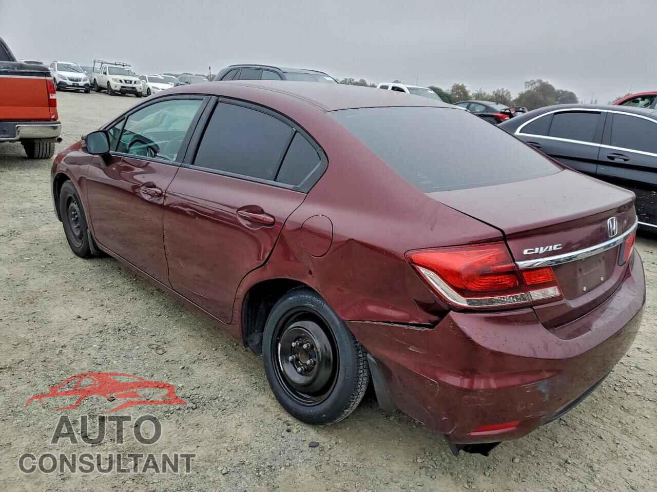 HONDA CIVIC 2013 - 2HGFB2F59DH526309