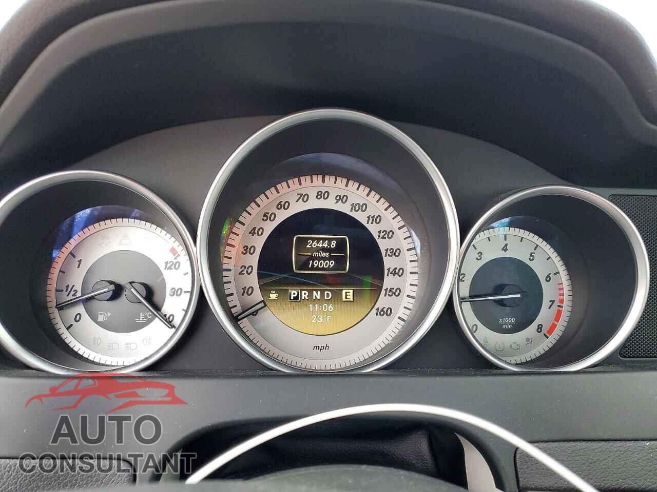 MERCEDES-BENZ C-CLASS 2012 - WDDGF8BBXCR208953