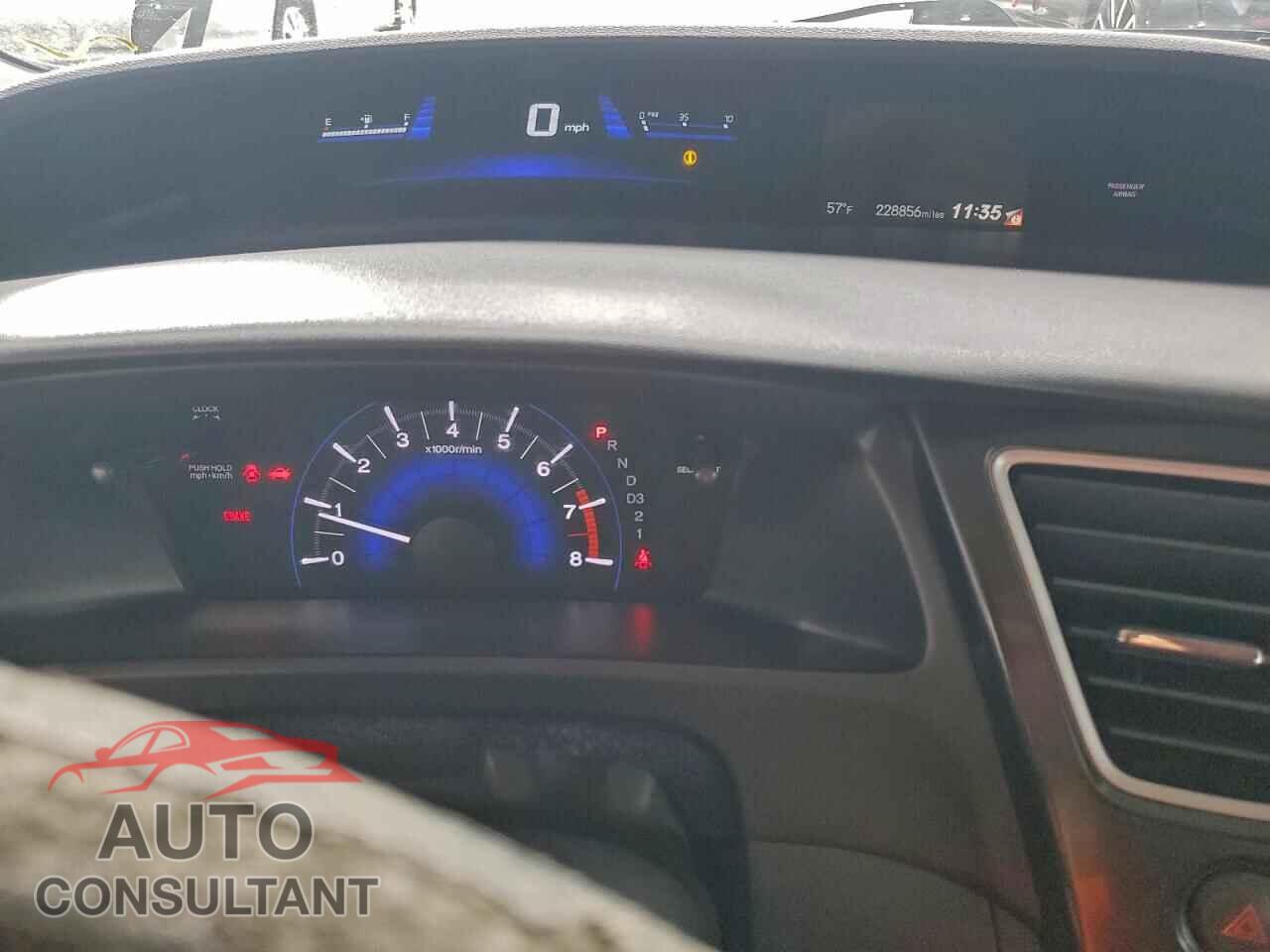 HONDA CIVIC 2013 - 19XFB2F5XDE259109