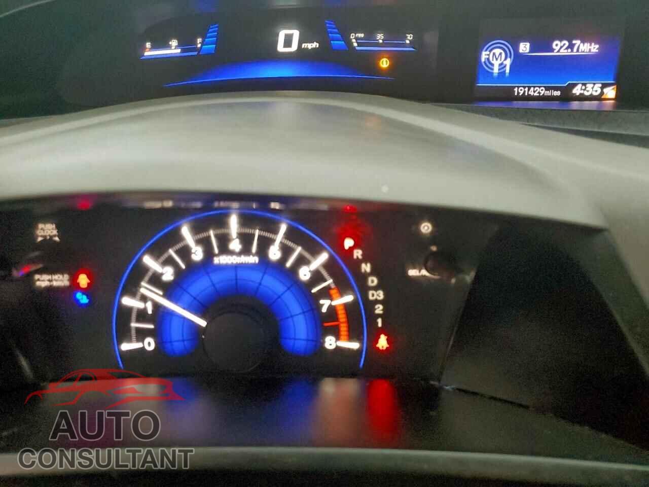 HONDA CIVIC 2012 - 19XFB2F55CE326763