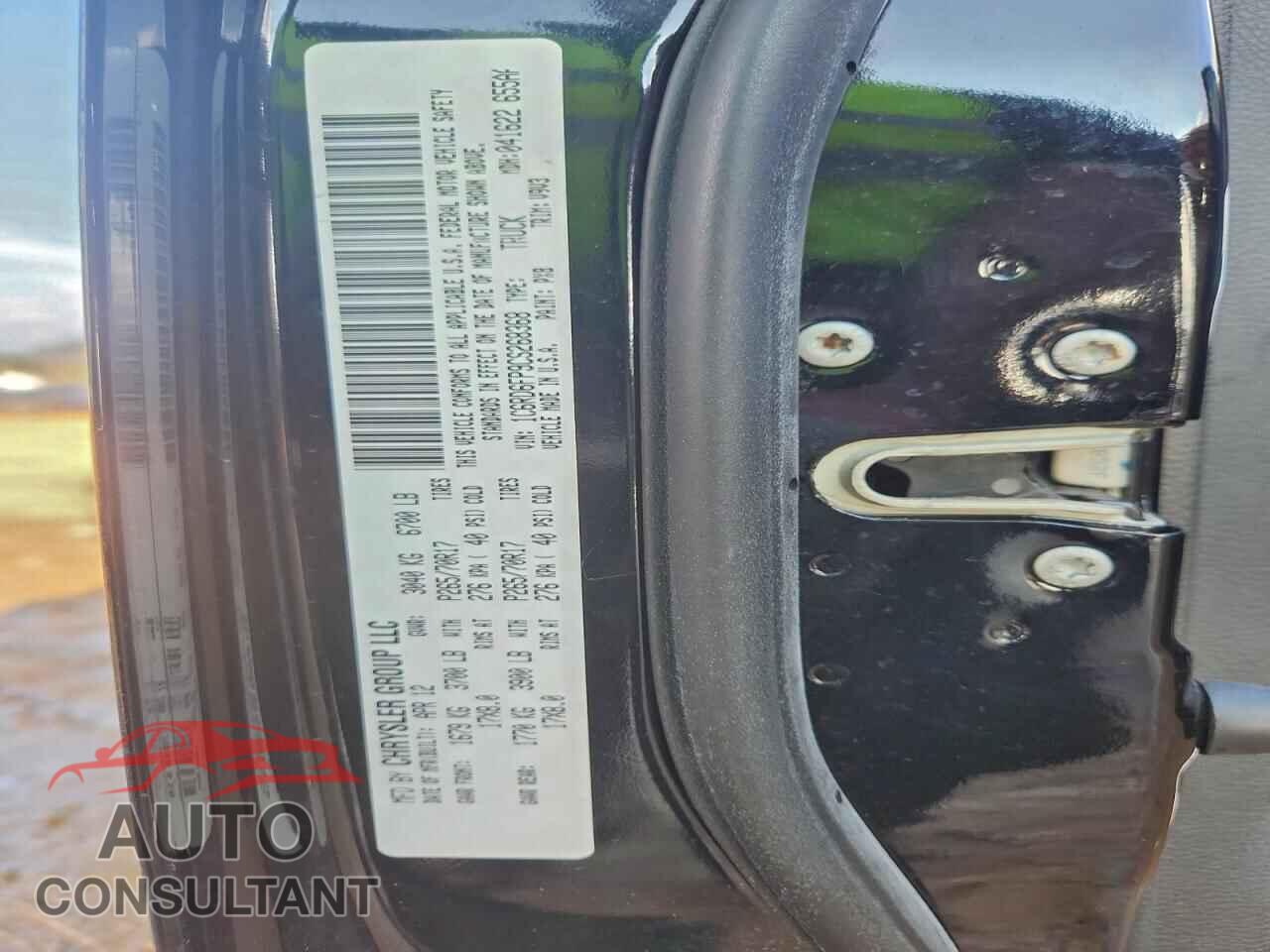 DODGE RAM 1500 2012 - 1C6RD6FP9CS268368