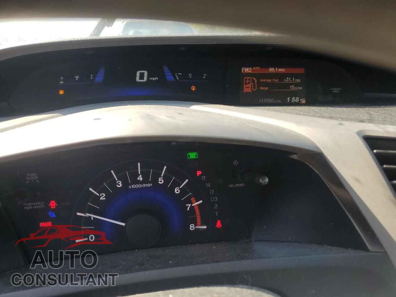 HONDA CIVIC 2012 - 2HGFB2F52CH591887