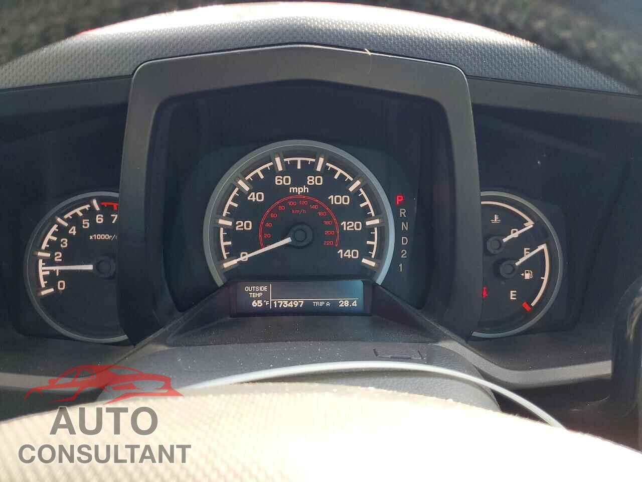 HONDA RIDGELINE 2011 - 5FPYK1F56BB003809