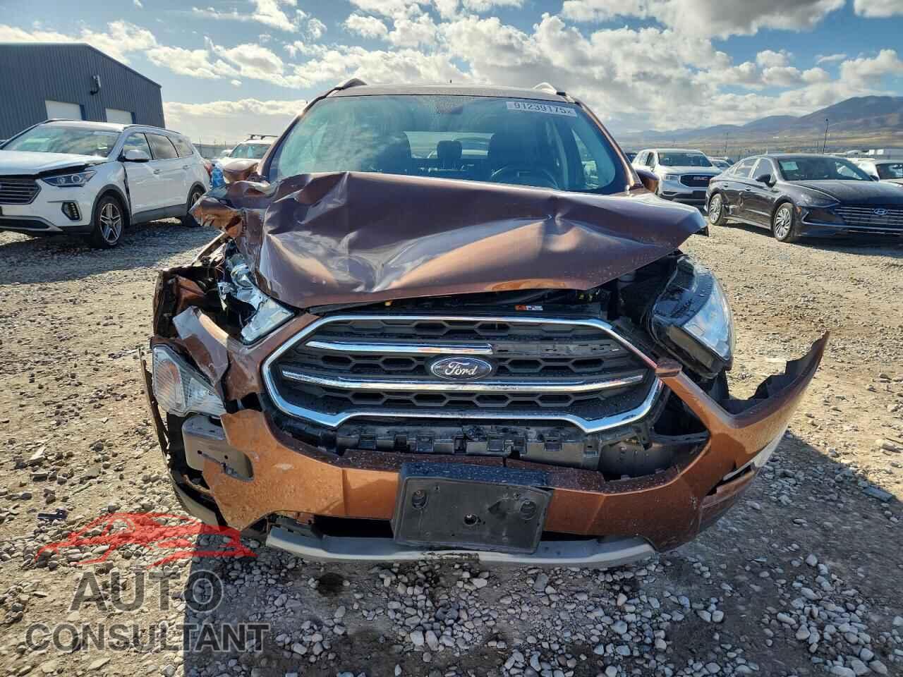 FORD ECOSPORT 2019 - MAJ6S3KL3KC267556