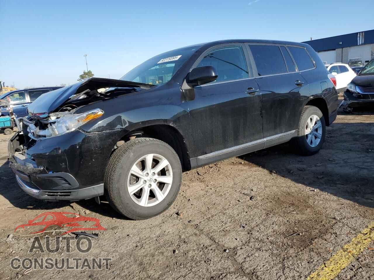 TOYOTA HIGHLANDER 2013 - 5TDBK3EH8DS229306