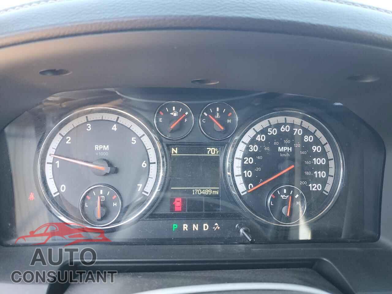 DODGE RAM 1500 2012 - 1C6RD7HT3CS110933
