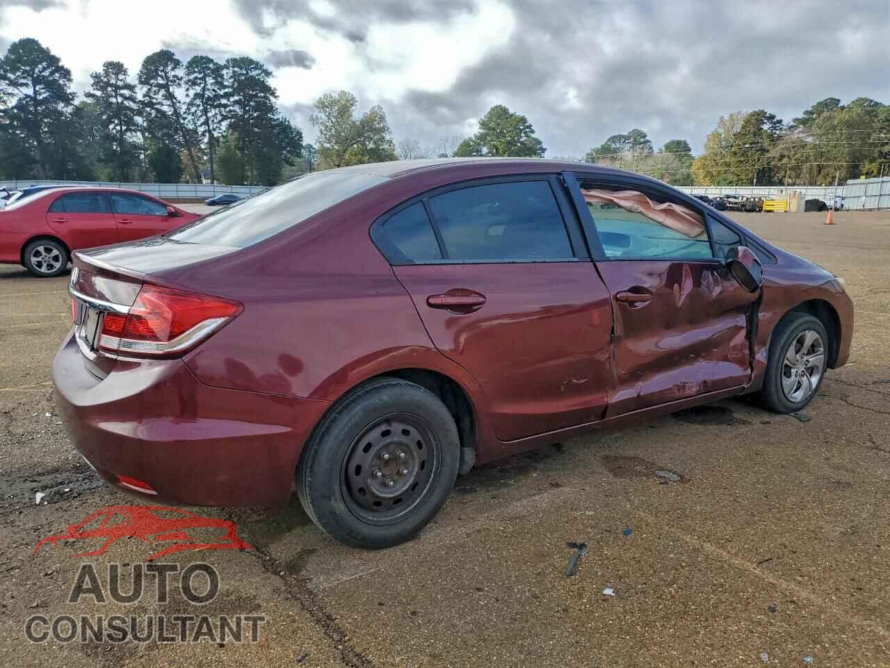 HONDA CIVIC 2013 - 19XFB2F52DE289429