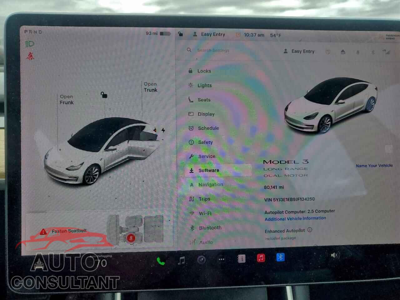 TESLA MODEL 3 2018 - 5YJ3E1EB9JF134250