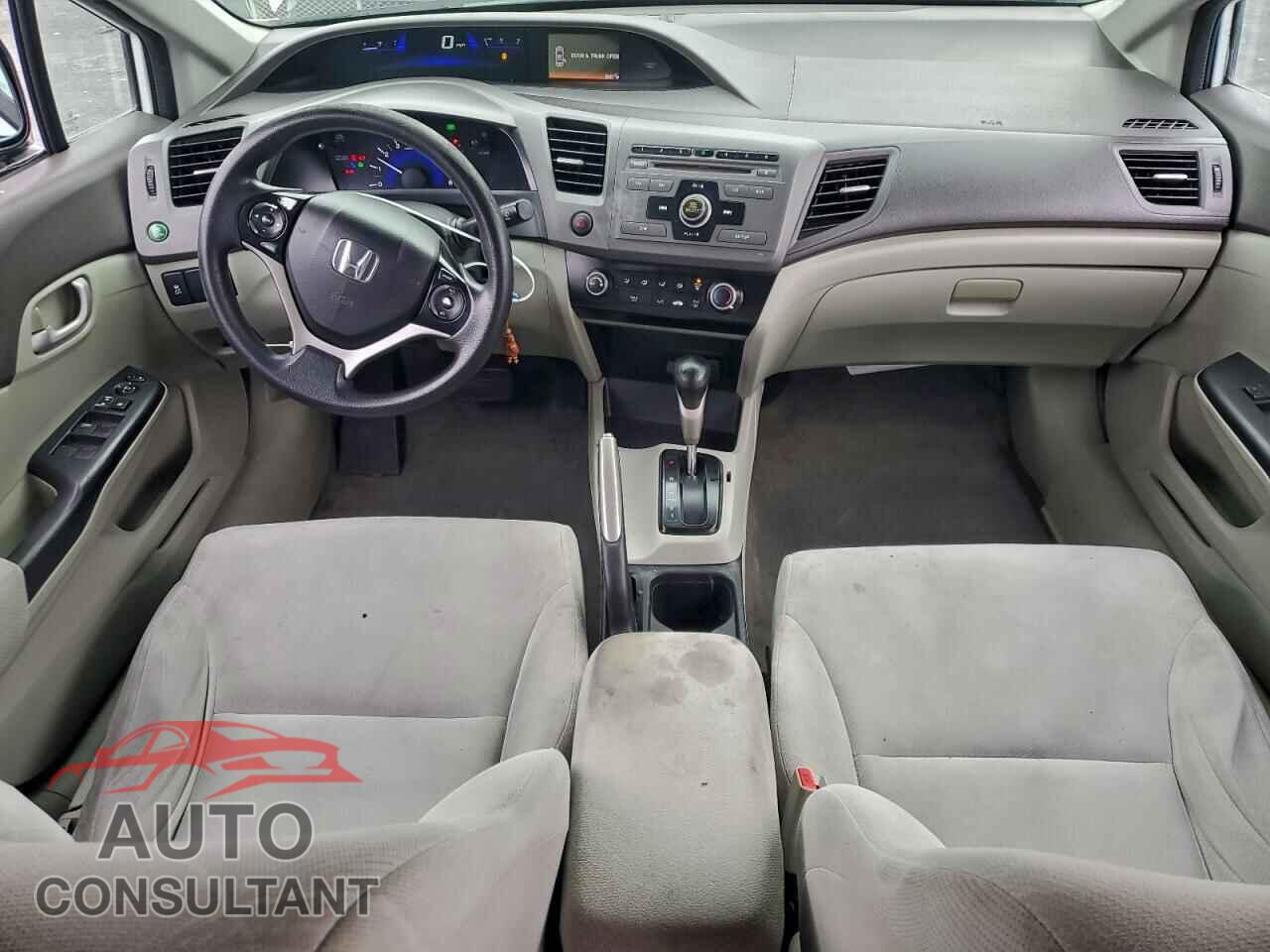 HONDA CIVIC 2012 - 19XFB2F58CE376685