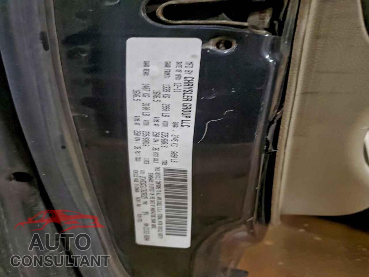 DODGE CARAVAN 2012 - 2C4RDGCG1CR236325