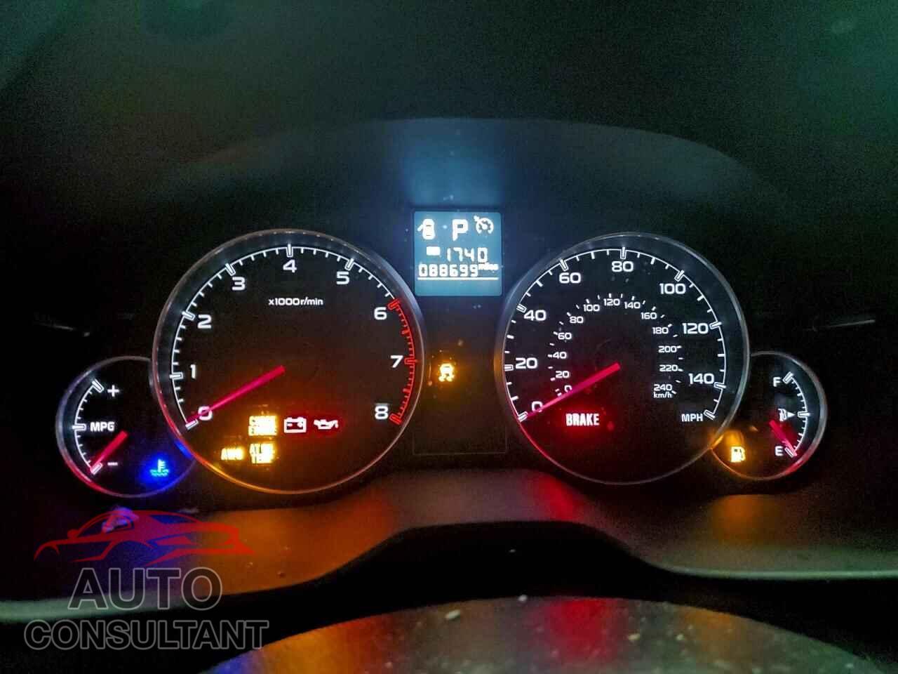 SUBARU OUTBACK 2014 - 4S4BRBCC5E3263117