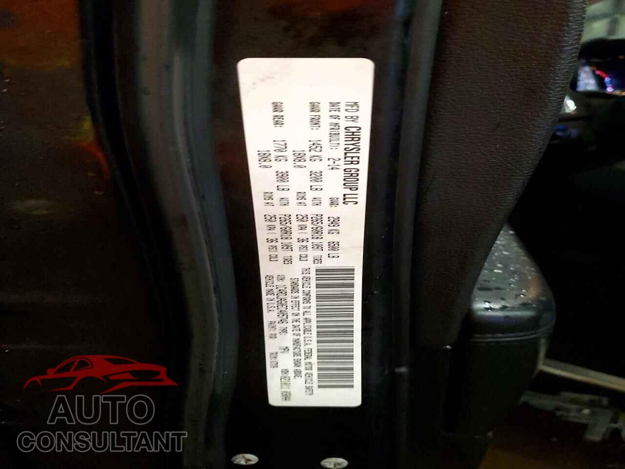 DODGE DURANGO 2014 - 1C4RDJAG0EC405746