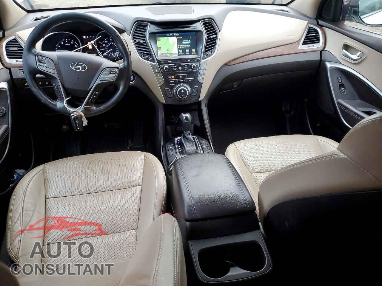 HYUNDAI SANTA FE 2017 - KM8SR4HF8HU257079