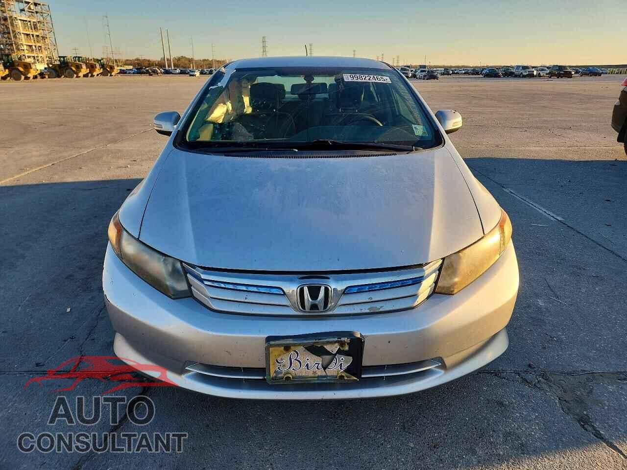 HONDA CIVIC 2012 - JHMFB4F22CS006930