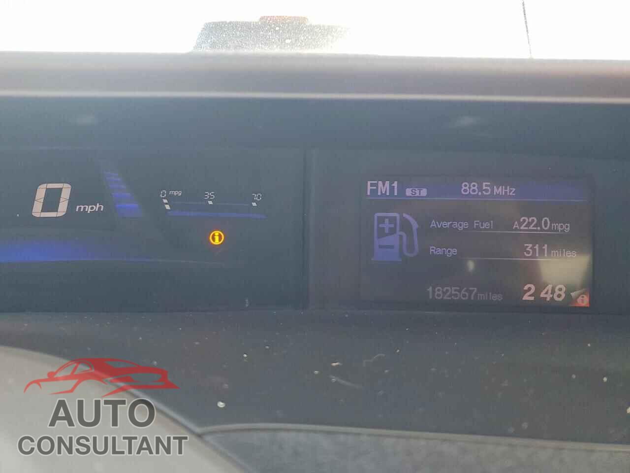 HONDA CIVIC 2012 - JHMFB2F58CS004677