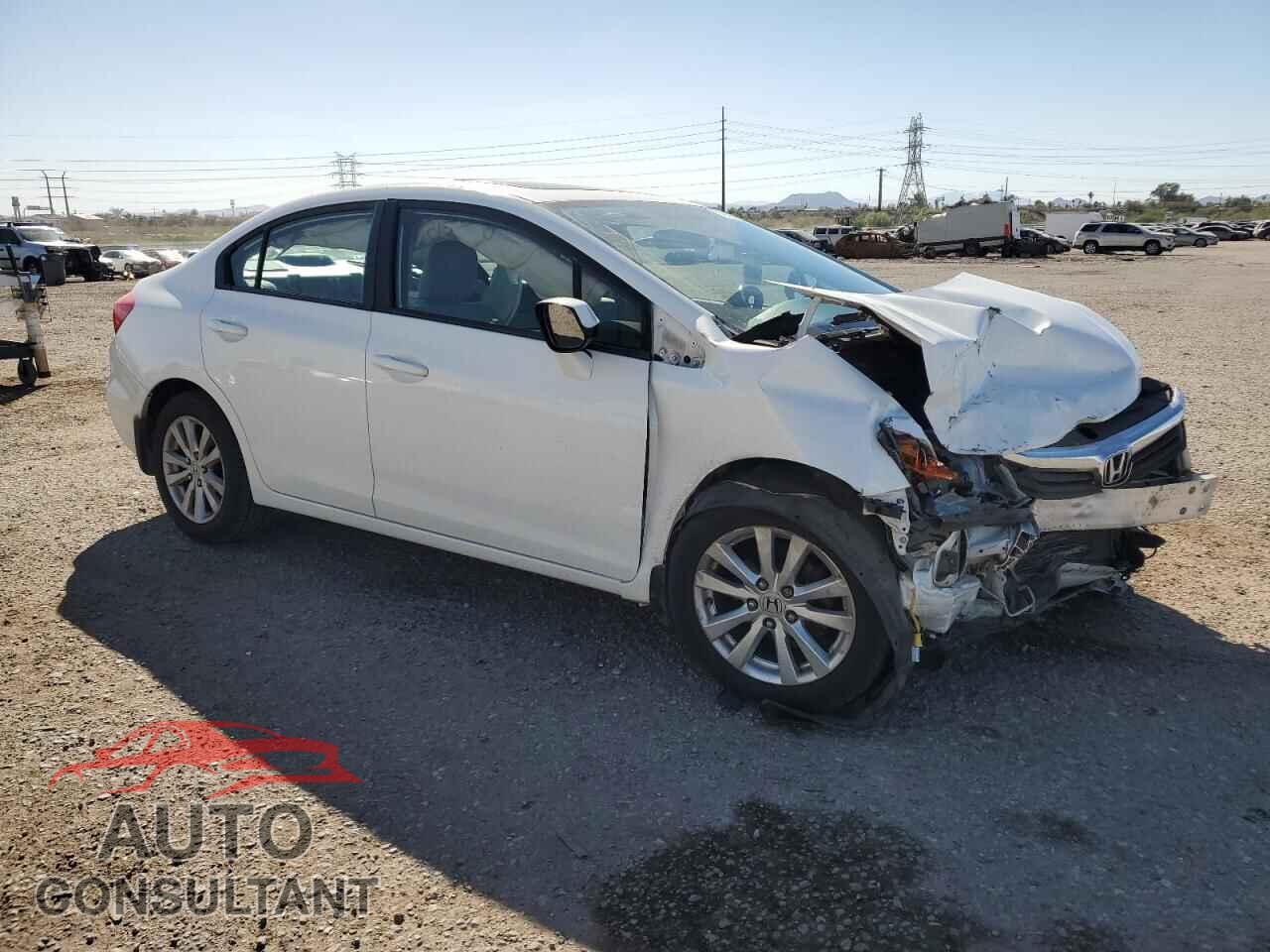 HONDA CIVIC 2012 - 19XFB2F84CE372322