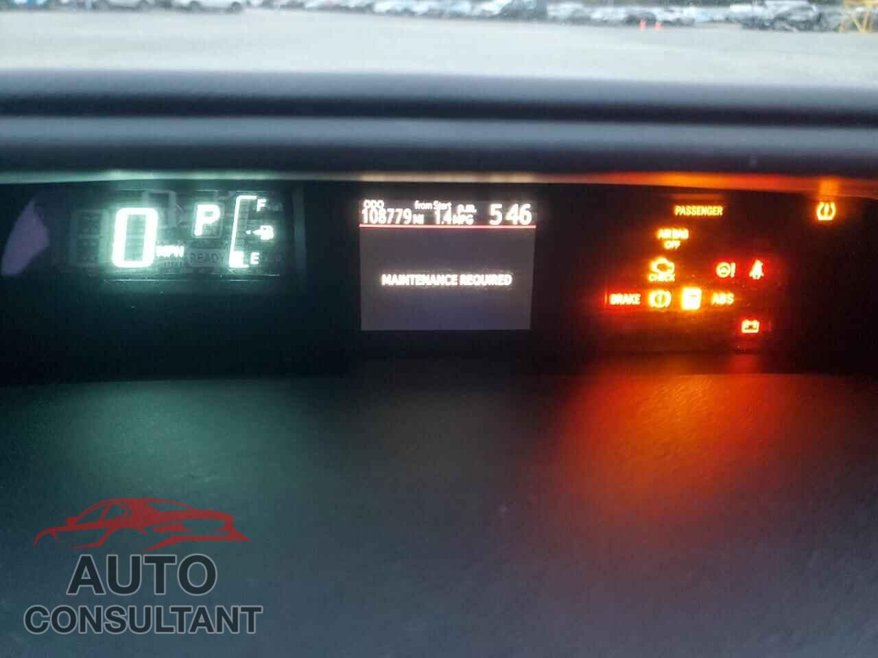 TOYOTA PRIUS 2014 - JTDKDTB38E1077237