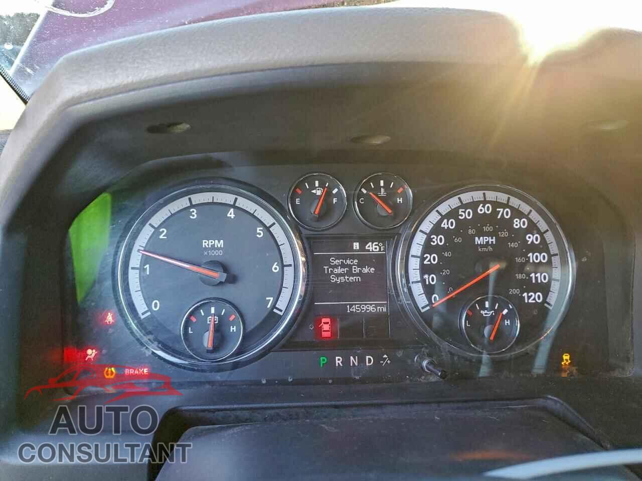 DODGE RAM 2500 2012 - 3C6TD5CT4CG253608