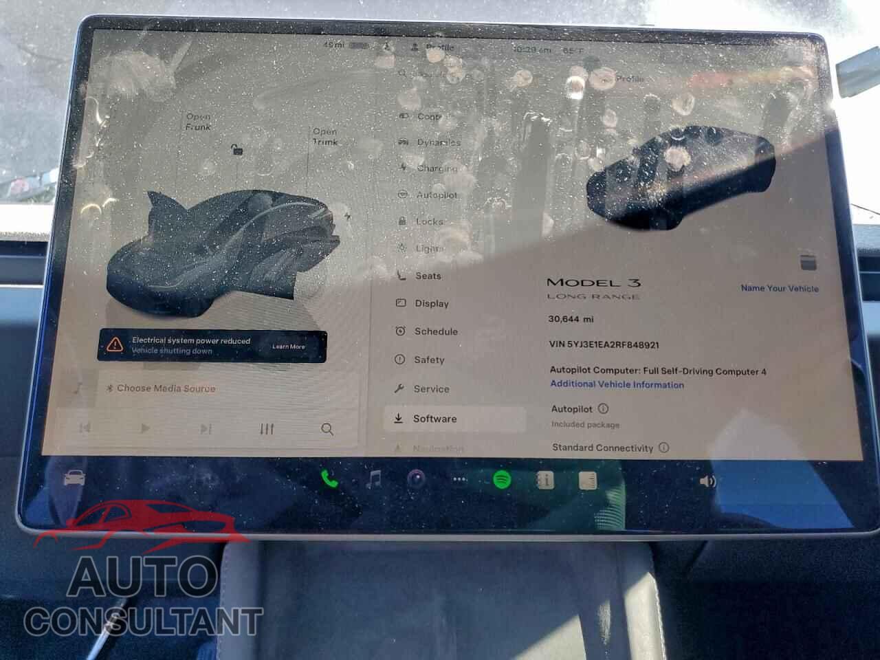 TESLA MODEL 3 2024 - 5YJ3E1EA2RF848921