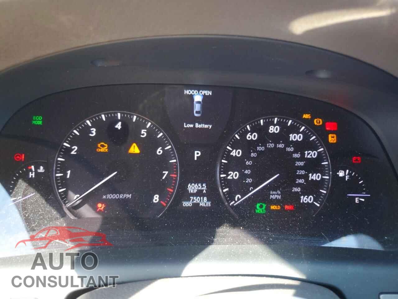 LEXUS LS460 2011 - JTHBL5EF7B5103754
