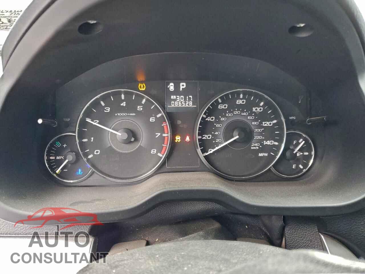 SUBARU LEGACY 2012 - 4S3BMBA67C3026710