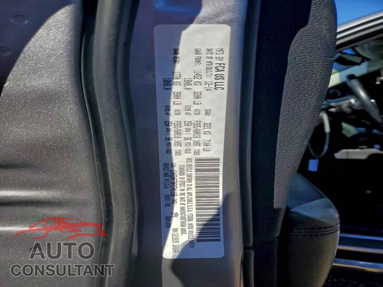 DODGE DURANGO 2015 - 1C4SDHFT9FC741199