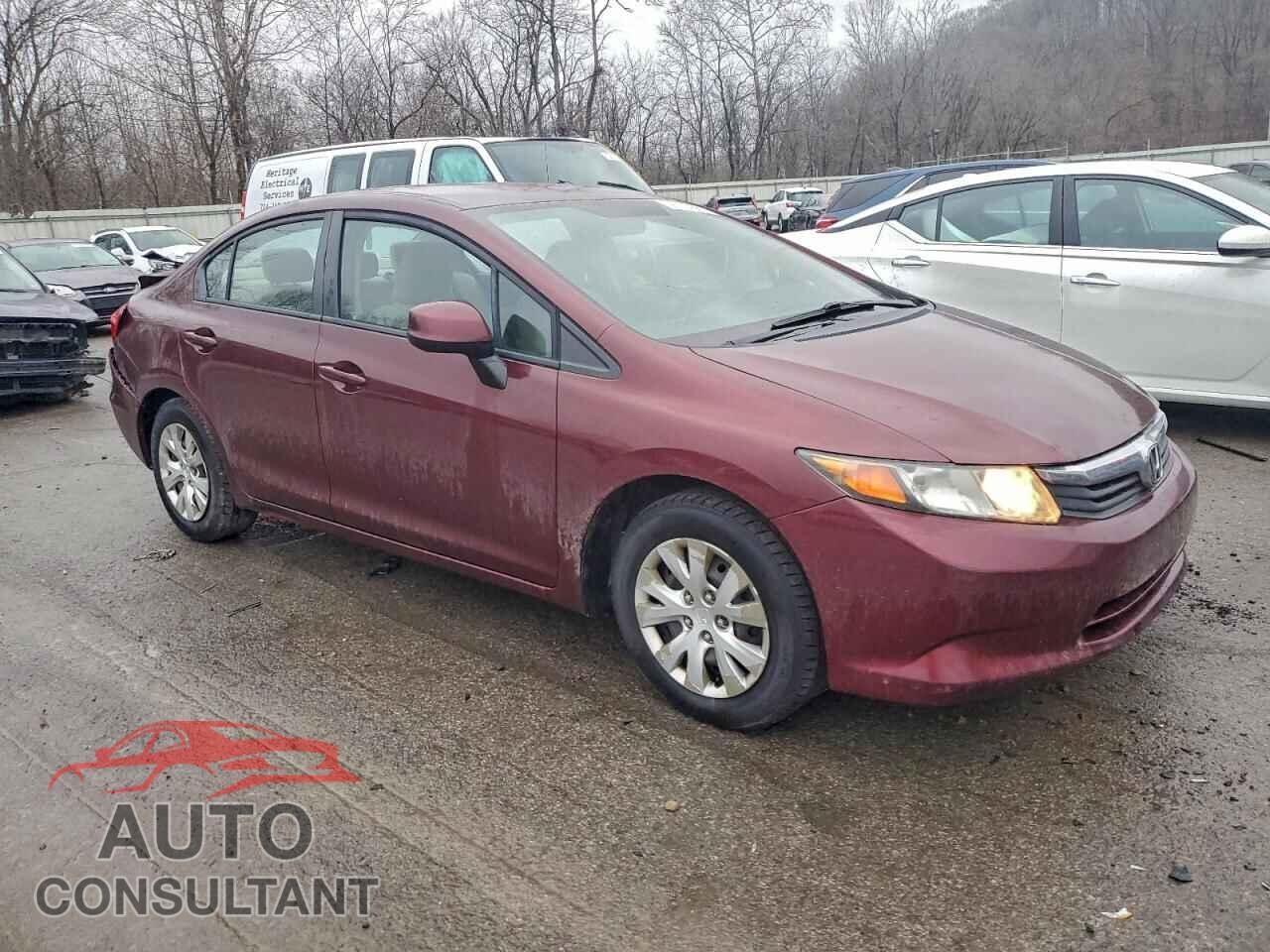 HONDA CIVIC 2012 - 19XFB2F55CE326763