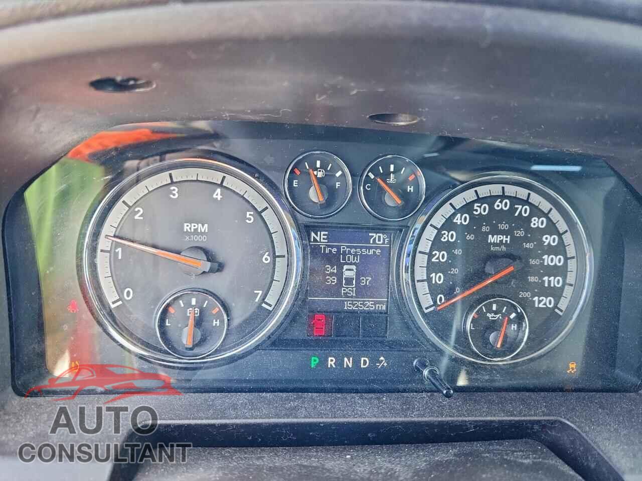 DODGE RAM 1500 2012 - 1C6RD6LT3CS281425