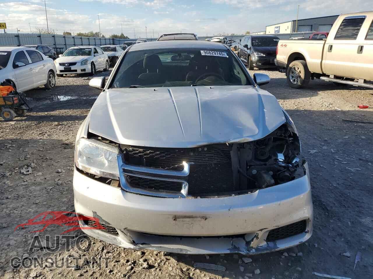 DODGE AVENGER 2012 - 1C3CDZCB2CN179205